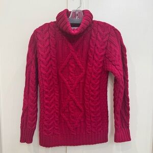 NEW with tags Heavyweight  💯 Merino Wool, super warm, Aran Sweater!